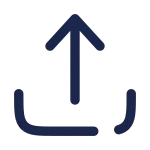Upload Minimalistic SVG Icon